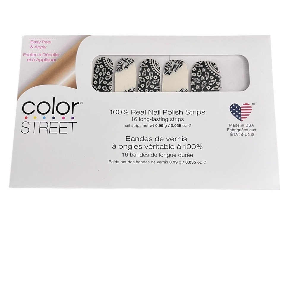 Color Street Bandana Republic Nail Polish Strips - Picture 3 of 4